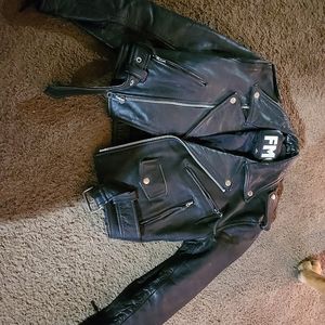 FMC leather jacket